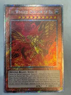 YUGIOH- The Winged Dragon of Ra - RA03-EN137 - Platinum Secret Rare - 1st Ed - Image 1