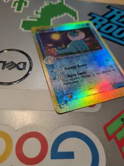 Vaporeon 25/100 Non Holo Pokemon Card EX Sandstorm Rare - Image 5