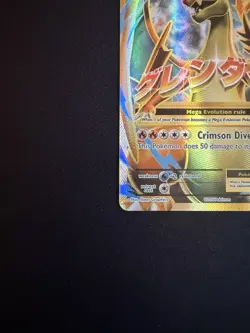 Mega M Charizard EX XY Evolutions Full Art Holo Card 101/108 Near Mint Condition - Image 4