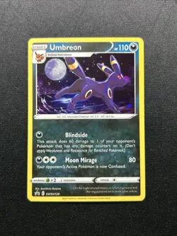 Umbreon SWSH129 Swirl Sword & Shield Promo Card Holo - Image 1