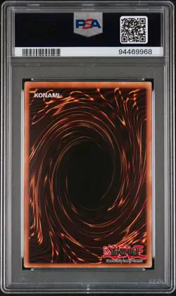 2024 YU-GI-OH! STAINLESS STEEL EGYPTIAN GOD CARDS BLACK LUSTER SOLDIER PSA 6 - Image 2