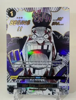 One Piece Foil Card My Era...Begins!! (Manga) OP09-096 Premium Booster Rare - Image 1