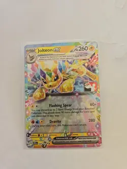 Jolteon ex Play! Pokemon Prize Pack 030/131 Promo Miscellaneous Cards & Pr - Image 1