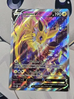 Jolteon V SWSH183 SWSH: Sword & Shield Promo Cards Holo - Image 1