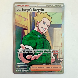 Lt. Surge's Bargain - 170/132 - ME01 - Mega Evolution Near Mint Card - Image 1