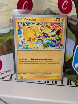 FRENCH Pokemon Pikachu world Championship 2025 Promo Card SVP 225 - Image 1