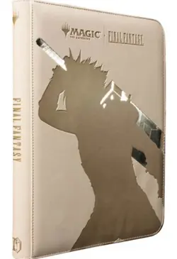 MTG FINAL FANTASY CLOUD - 9 POCKET PREMIUM ULTRA PRO CARD BINDER NEW IN HAND - Image 2