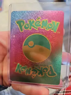 Flareon Vmax Rainbow Foil Fan Art Vinyl Textured Collector Card SWSH180 - Image 2