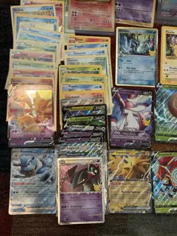 Pokemon Jumbo 42 Card Lot Charizard, Mewtwo, Pikachu V+Vmax, Blastoise GX - Image 5