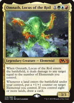 Omnath, Locus of the Roil - Core Set 2020 | MTG Card - Image 1