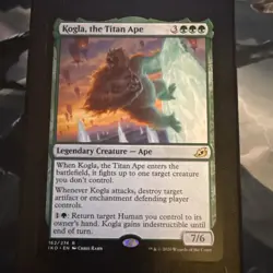 Kogla, the Titan Ape -Ikoria: Lair of Behemoths Rare -Legendary Creature Ape MTG - Image 1