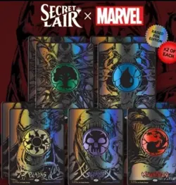 MTG Secret Lair x Marvel's Spider-Man: Mana Symbiote Raised Foil Edition - Image 1