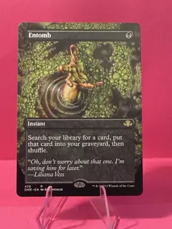 Entomb (Borderless) Dominaria Remastered Regular - Image 3