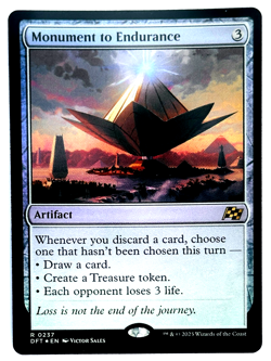 Foil - #237 - Monument to Endurance - Aetherdrift (DFT) - Artifact - Image 1