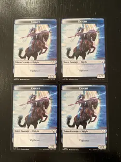 Knight Token 0010 X4X NM/M March of the Machine MOM MTG - Image 1