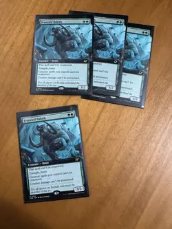 x1 MTG EOE Frenzied Baloth Extended Art Non-Foil 0342 Pack Fresh - Image 1