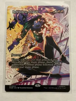Relentless Assault (Borderless) Marvel Universe Eternal-Legal Regular - Image 1