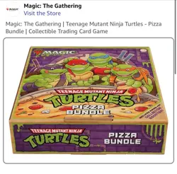 Magic The Gathering Teenage Mutant Ninja Turtles TMNT Pizza Bundle PRESALE - Image 1