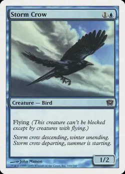 [4x] Storm Crow 9ED LP MTG - Image 1