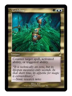 Voidslime Retro Frame Ravnica Remaster Rare LP Lightly Played - Image 1