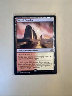 MTG Sacred Foundry EOE 0256 R NM Regular - Image 2