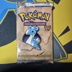 Pokemon TCG Fossil Booster Pack Lapras Artwork - Image 1
