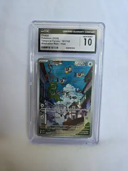 Pokemon Chatot 181/162, Temporal Forces Illustration Rare, CGC Gem Mint 10!!! - Image 1
