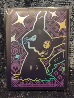 Pokemon TCG - Paldean Fates - Shiny Mimikyu - ETB Sleeves (65ct) SEALED - Image 1