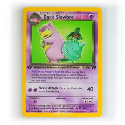 Pokemon - Dark Slowbro - 1st Edition - Non Holo - 29/82 - Team Rocket - Rare - Image 1