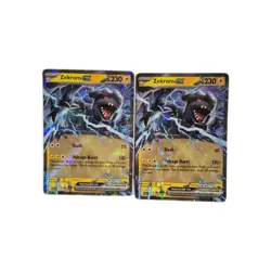 (2) Pokemon Scarlet & Violet Black Bolt Zekrom Ex 34/86 Near Mint-Pack Fresh - Image 1