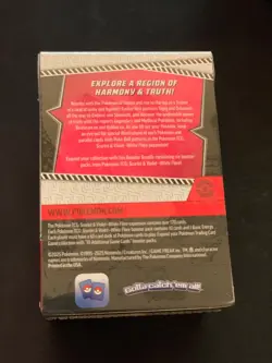 Pokemon Center Black Bolt and White Flare Booster Bundle Set of 2 Sealed New - Image 2
