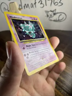 ✨ Misdreavus, “DOUBLE” HOLO Error, Neo Revelation 11/64, Pokemon, MINTY ✨ - Image 5