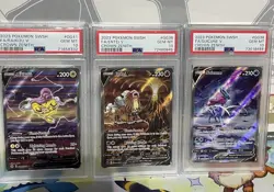 Pokemon Crown Zenith Legendary Dogs trio Set PSA 10 Suicune Entei Raikou - Image 1