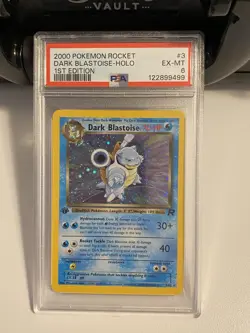 PSA 6 - 2000 Pokemon Rocket, Dark Blastoise-Holo, 1st Edition Ships F&F 🚛💨 - Image 5
