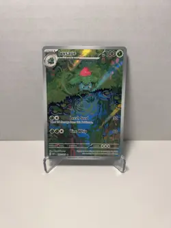 Pokemon TCG SV 151 Ivysaur # 167 / 165 Illustration Rare Near Mint - Image 1