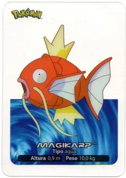 MAGIKARP #129 LAMINCARD COLECCION POKEMON LAMINCARDS 2005 EDIBAS (USADA) - Image 1