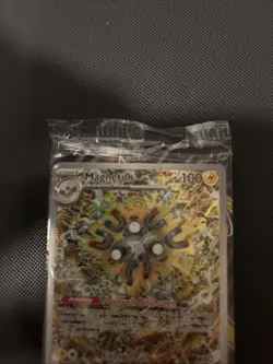 Pokemon TCG Magneton SVP 159 Black Star Promo Surging Sparks Sealed W/ Dividers - Image 2