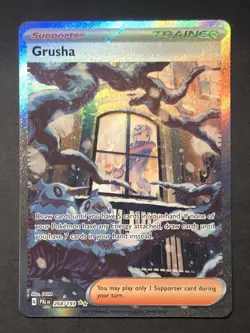Pokemon TCG Grusha 268/193 Paldea Evolved Special Illustration Rare NM - Image 1
