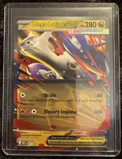 Pokemon TCG Mega Latias EX #011, Black Star Promo, Double Rare, Mega Evolutions - Image 3