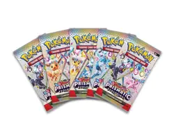 Pokemon Prismatic Evolutions Binder Collection SV8.5 Factory Sealed New - Image 3