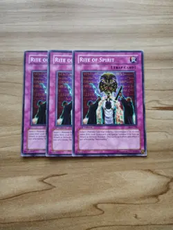 Yu-Gi-Oh! - Rite Of Spirit 3X - Full Playset - Image 1