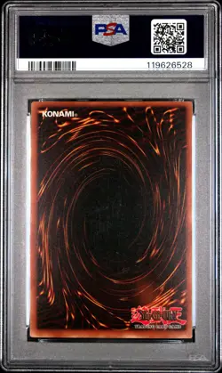 2002 YU-GI-OH! LEGEND OF BLUE EYES 1ST EDITON LOB-070 RED-EYES B. DRAGON PSA 9 - Image 2