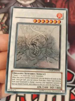 Black Rose Dragon (Ghost Rare) CSOC-EN039 Unlimited Near Mint Faded - Image 2