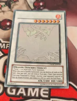Black Rose Dragon (Ghost Rare) CSOC-EN039 Unlimited Near Mint Faded - Image 5