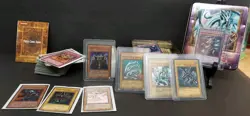 YU-GI-OH 1st Edition Blue-Eyes White Dragon and Red-Eyes Black Dragon 1996 - Image 1