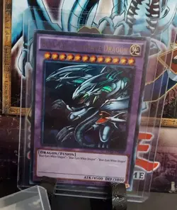YU-GI-OH 1st Edition Blue-Eyes White Dragon and Red-Eyes Black Dragon 1996 - Image 3