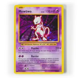 Pokemon - Mewtwo Cracked Ice Holo - 51/108 - XY Evolutions - Promo Card - Image 1