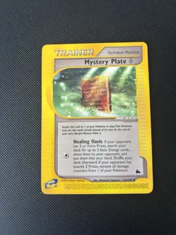 Pokemon Card Skyridge E Series Mystery Plate 136/144 WOTC - Image 1