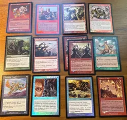 Magic The Gathering Retail Frame Foil Lot Vintage Cards - Image 1