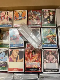 One Piece 4500 Cards Bulk Lot TCG Card Game Mixed Cards ENG Large Flat Rate Box! - Image 2